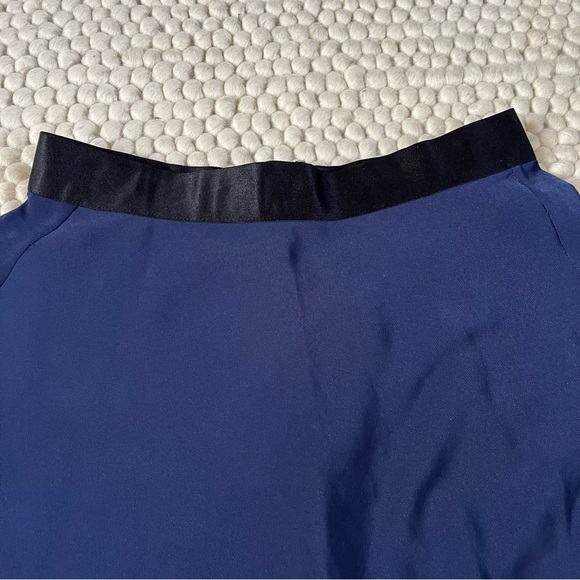 3.1 Phillip Lim for Target Silky Skirt Navy 8 - Picture 4 of 13